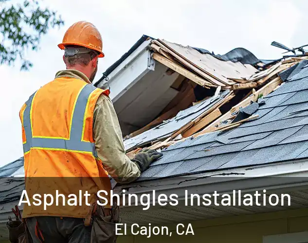  Asphalt Shingles Installation El Cajon, CA