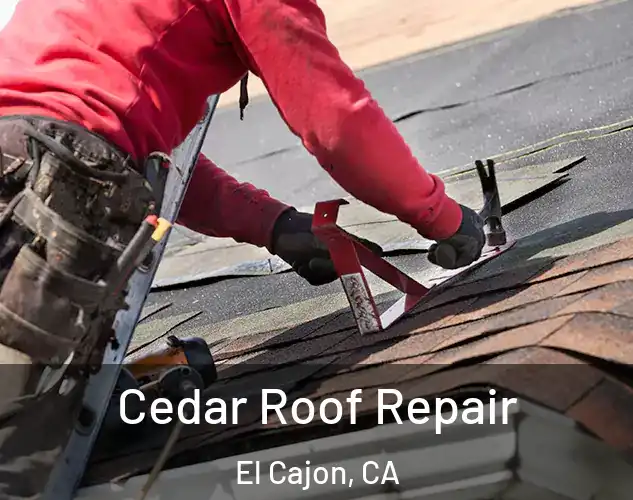  Cedar Roof Repair El Cajon, CA