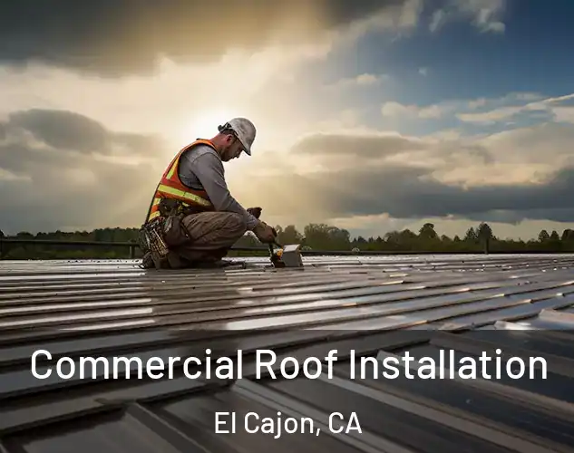  Commercial Roof Installation El Cajon, CA