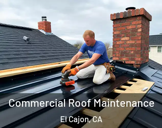  Commercial Roof Maintenance El Cajon, CA