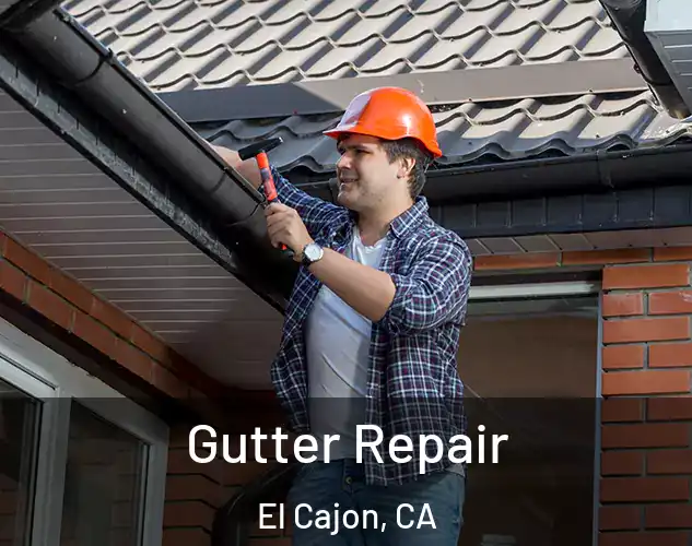  Gutter Repair El Cajon, CA