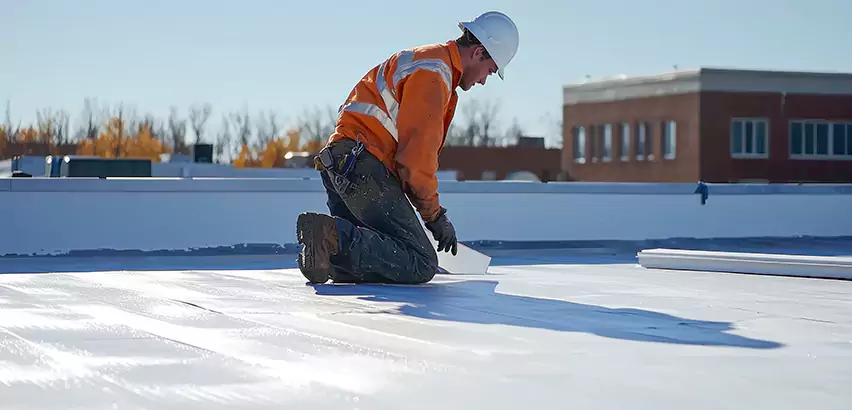 Flat Roof Drain Installation in El Cajon