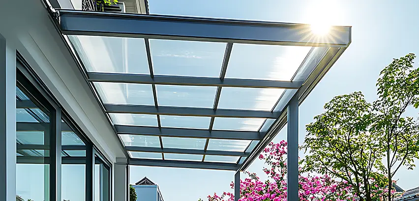 Glass Patio Roof Installation in El Cajon