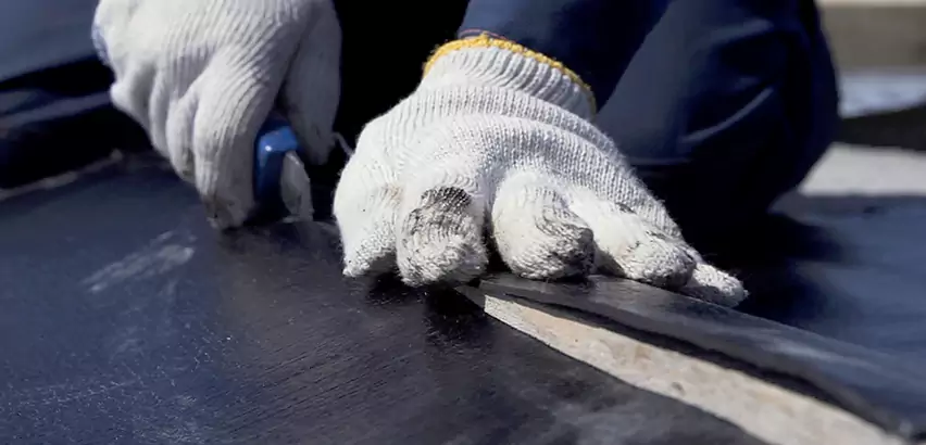 Rubber Roof Seam Repair in El Cajon