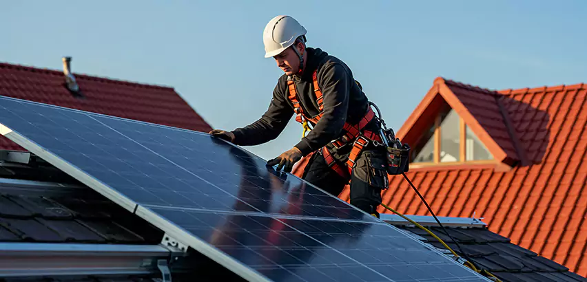 Solar Panels on Steel Roof Installation in El Cajon