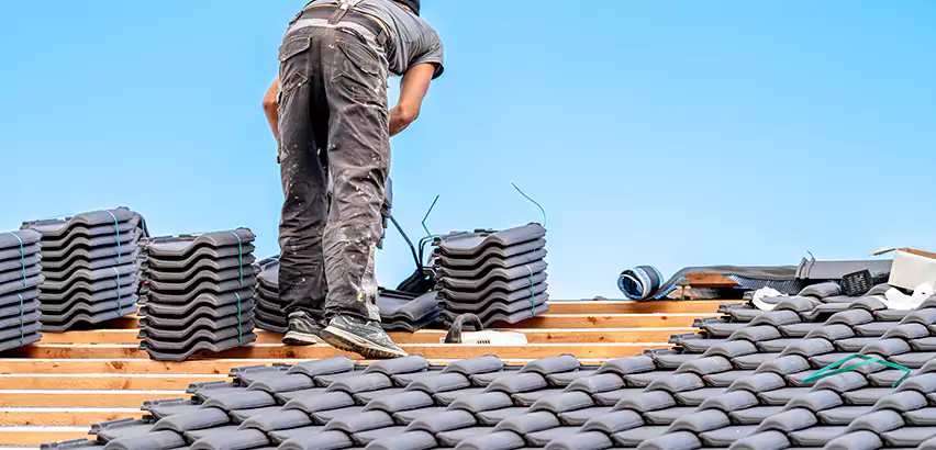 Replacing Tile Roof Underlayment in El Cajon