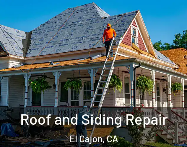  Roof and Siding Repair El Cajon, CA