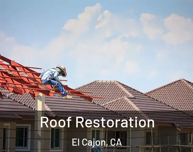  Roof Restoration El Cajon, CA