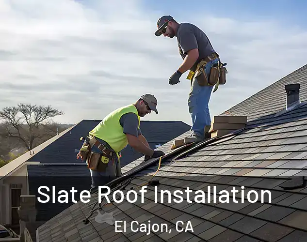  Slate Roof Installation El Cajon, CA