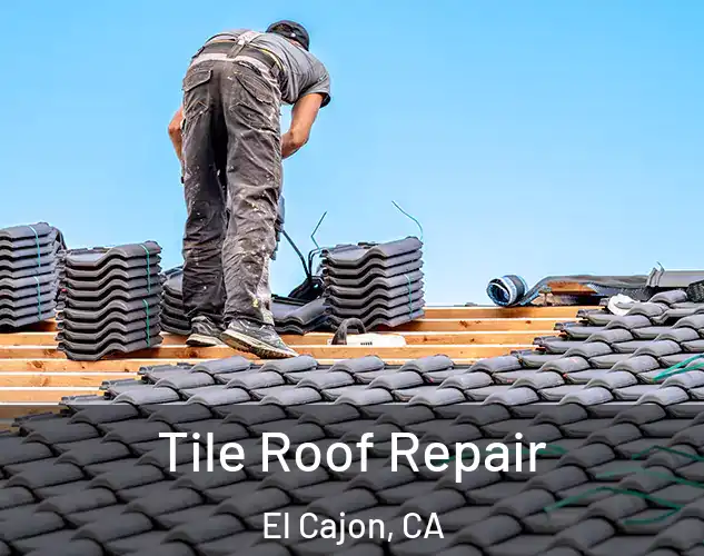  Tile Roof Repair El Cajon, CA