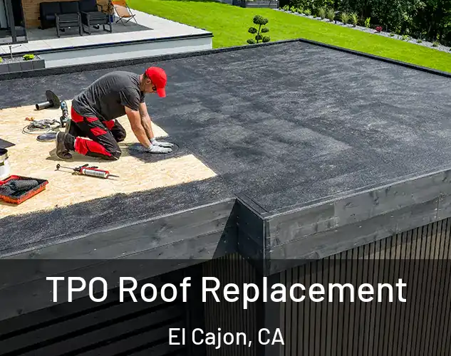  TPO Roof Replacement El Cajon, CA