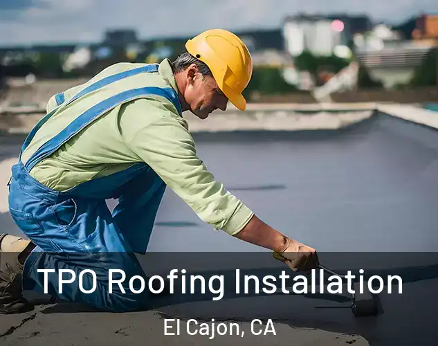  TPO Roofing Installation El Cajon, CA
